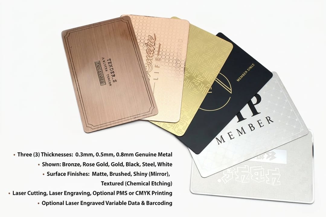 Metal Business Cards
