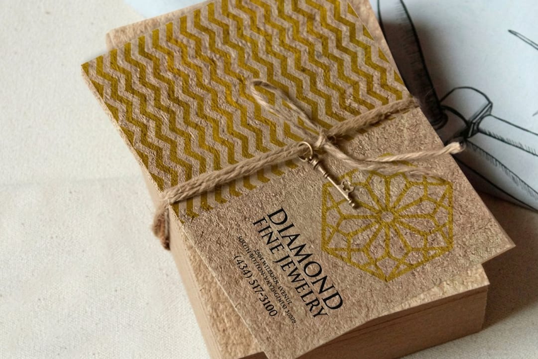 Ultra Thick Kraft Postcards