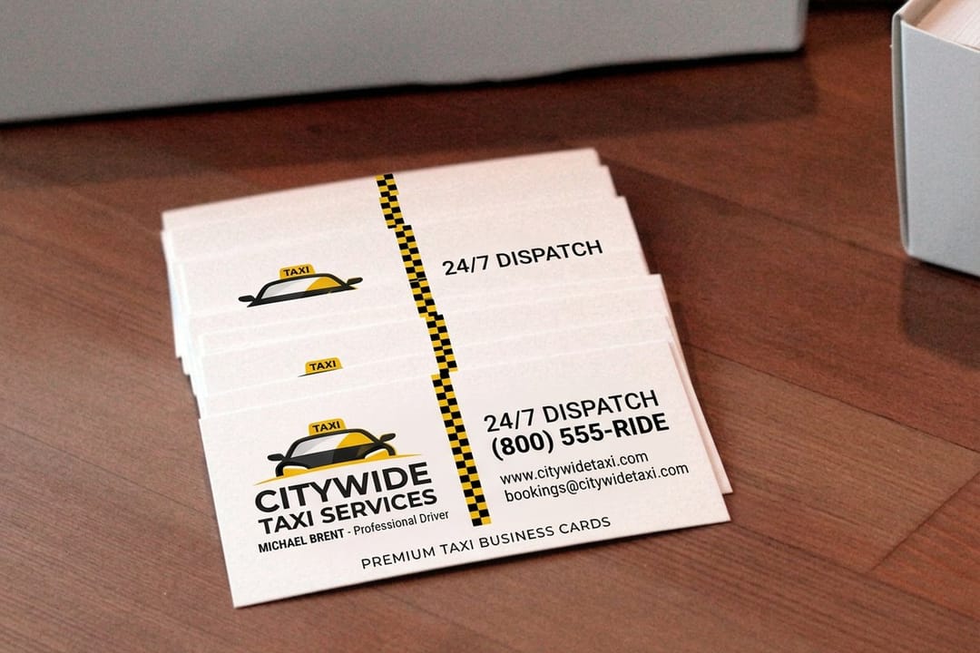 Taxi Business Cards