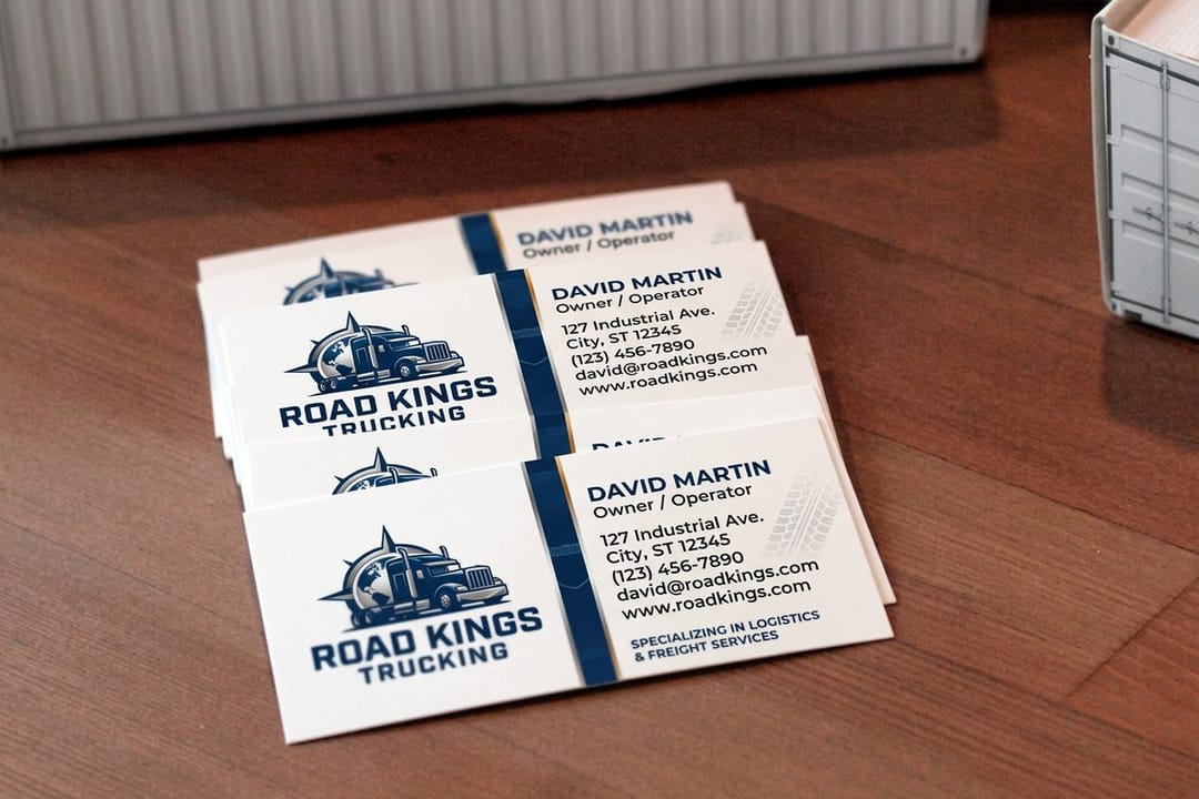 Trucking Business Cards