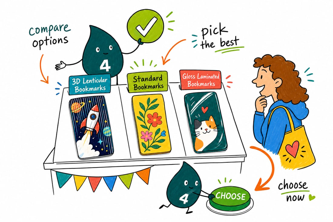 Wally compares Bookmarks options side by side at 4OVER4.COM