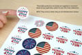 4th of July Stickers