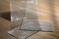 Clear Business Cards