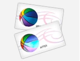 WonderFoil file prep instructions for 4OVER4 business cards