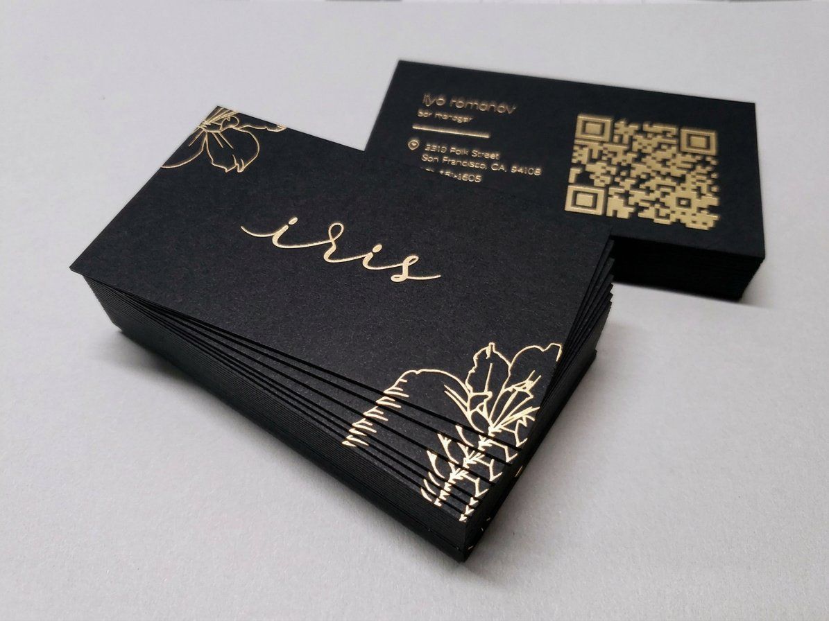 Foil Business Cards