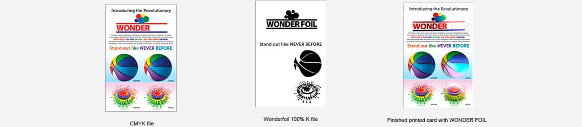 WonderFoil file setup progression