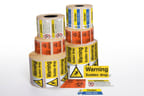 Roll Warning Labels