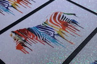 Diamond Glitter Business Cards