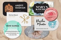 Die-Cut Business Cards