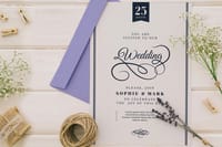Flat Wedding Invitations