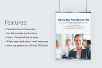 Hanging Poster Displays