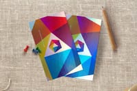 Metallic Business Cards
