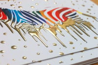 Raised Foil Postcards