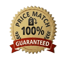 110% Price Match Guarantee badge