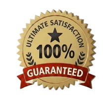 100% Satisfaction Guarantee badge
