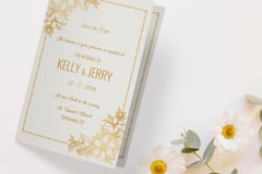 Folded Wedding Invitations