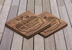 Engraved Drink Coasters