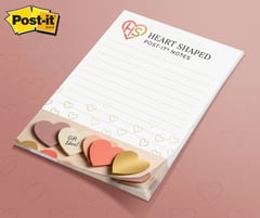 Heart Shaped Post-Its