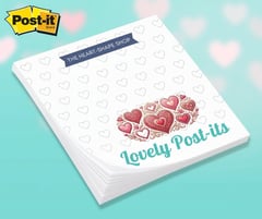 Heart Shaped Post-Its