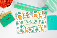 Kids Thank You Cards