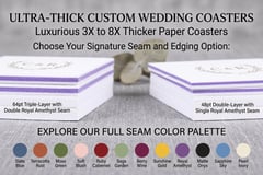 Wedding Drink Coasters