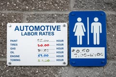 Dry Erase Aluminum Signs