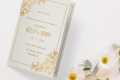 Folded Wedding Invitations