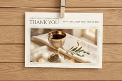 Communion Thank You Cards