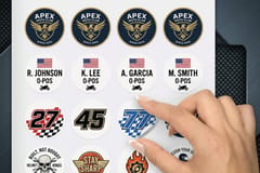 Helmet Decals