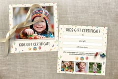 Kids Gift Certificates