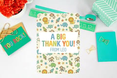 Kids Thank You Cards