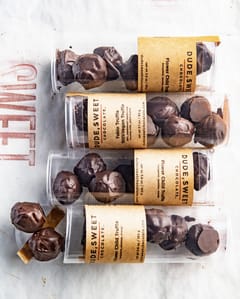Dude, Sweet Chocolate logo