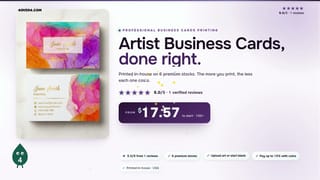 Artist Business Cards