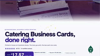 Catering Business Cards