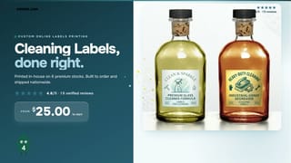 Cleaning Labels