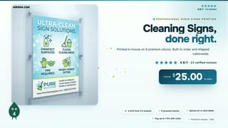Cleaning Signs