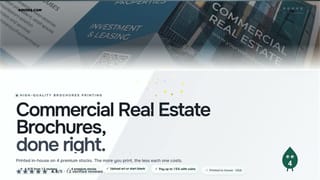 Commercial Real Estate Brochures