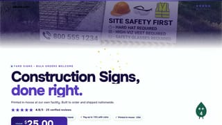 Construction Signs