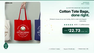 Cotton Tote Bags