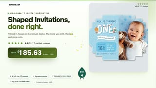 Shaped Invitations