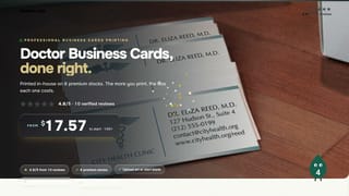 Doctor Business Cards