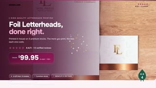 Foil Letterheads
