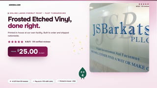 Frosted Etched Vinyl