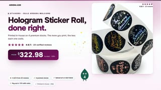 Hologram Sticker Roll