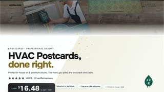 HVAC Postcards