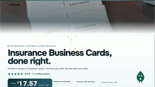 Insurance Business Cards