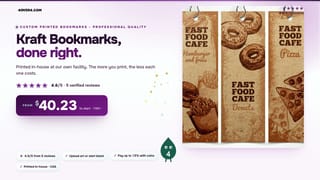 Kraft Bookmarks