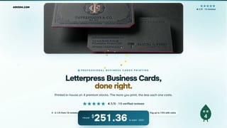 Letterpress Business Cards