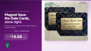 Magnet Save the Date Cards