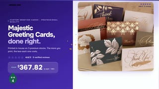 Majestic Greeting Cards